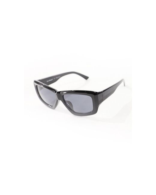 A.J. Morgan Black Chunky Sunglasses