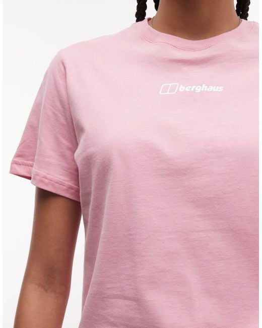 Berghaus Pink Our Neighbourhood Essential T-Shirt