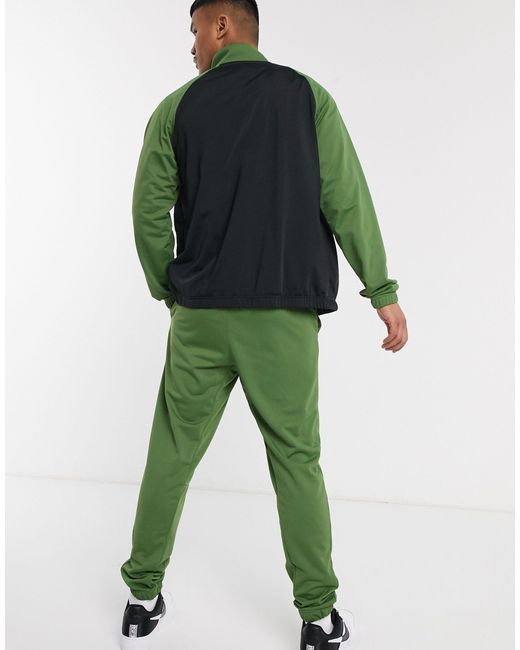 mens nike green tracksuit