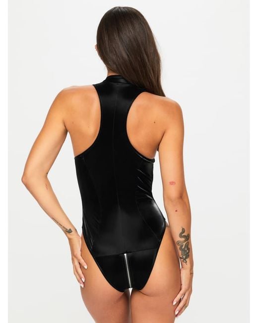 Ann Summers Black Halloween Wicked Temptations Pu Body