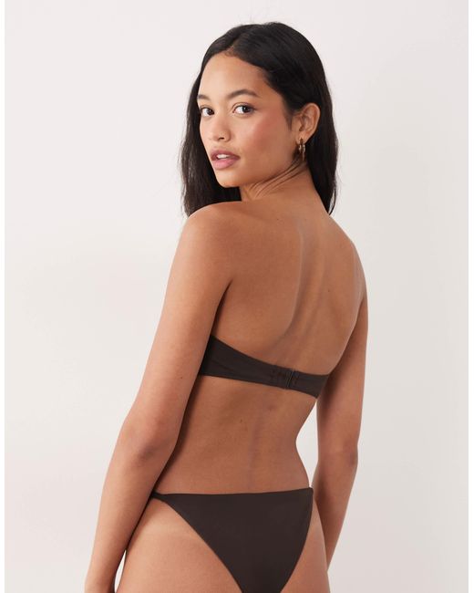 Bas Mango en coloris Brown