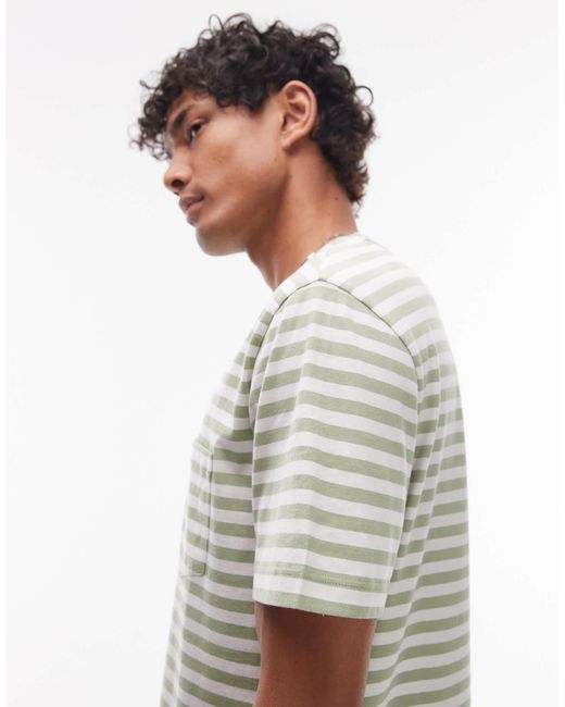 Tommy Hilfiger Gray Essential Regular Fit Stripe T-Shirt for men
