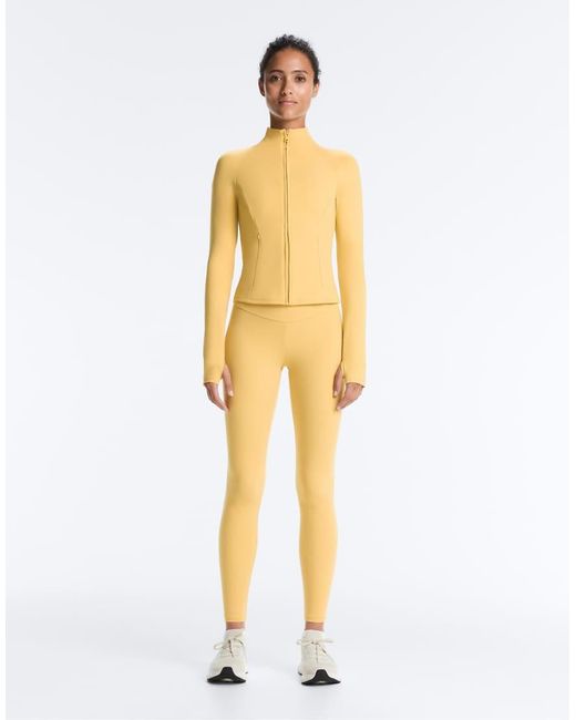 Oysho Yellow Light Warm Jacket