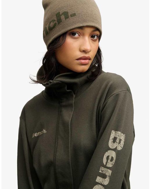 Bench x Superdry & Co Natural Funnel Track Top