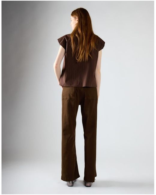 Glamorous Brown High Waist Wide Leg Pants