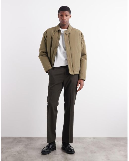 ASOS Green Harrington Jacket for men