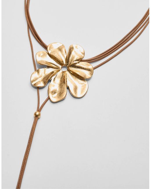 Stradivarius Natural – kordelkette