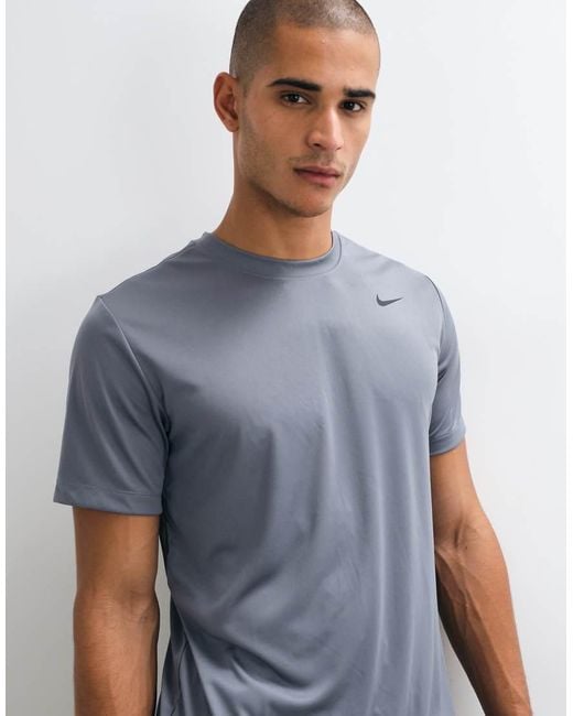 Nike Blue Dri-fit Flex T-shirt for men