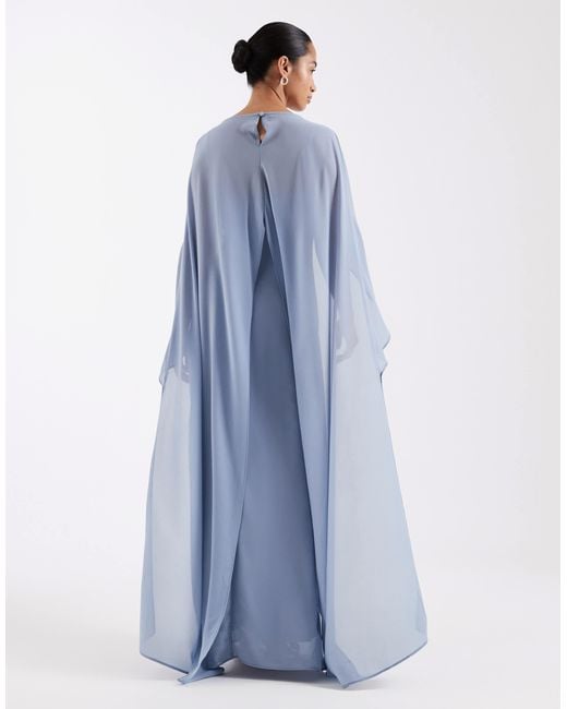sachin and babi light blue dress Incredibly delicate look in the Aero Blue Bridal dress 😍 A gentle A-line wedding  dress, the main accent of which is the bride herself. Exquisite chiffon  fabric makes this look restrained and main image 1