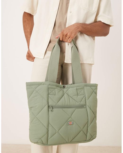 Dickies Green – samburg – gesteppte tragetasche