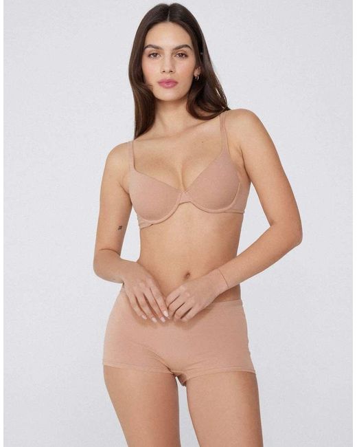 Tezenis Natural Athens Cotton Push-Up Bra