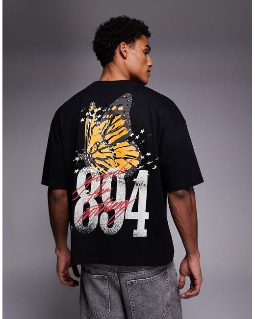 Good For Nothing Gray Oversized T-shirt for men
