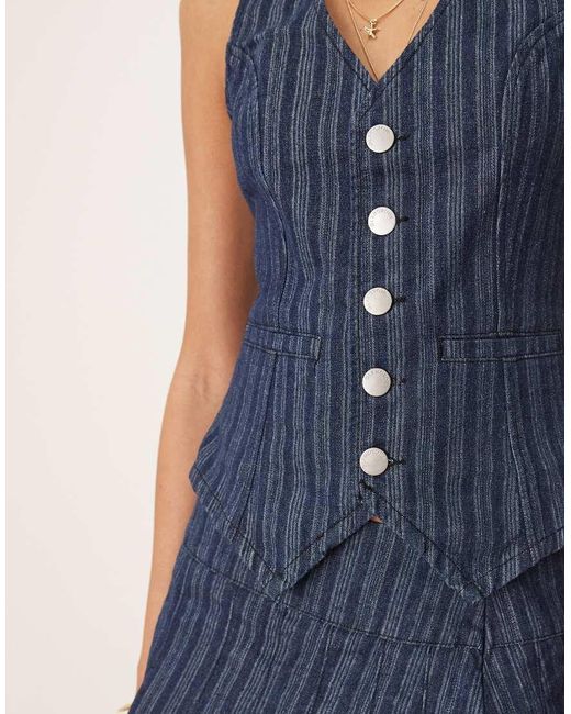 Glamorous Blue Waistcoat