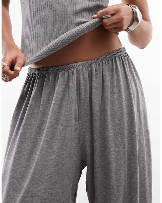 Weekday Gray Balloon Fit Bloomer Trousers