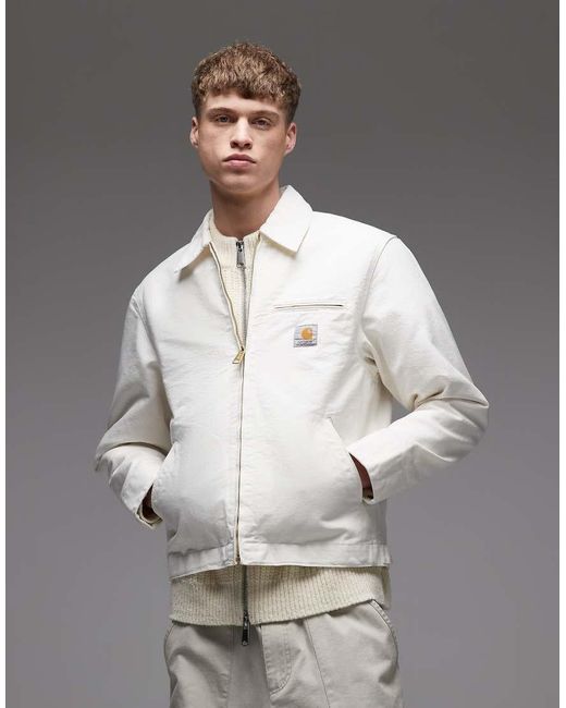 Carhartt Gray Detroit Jacket for men