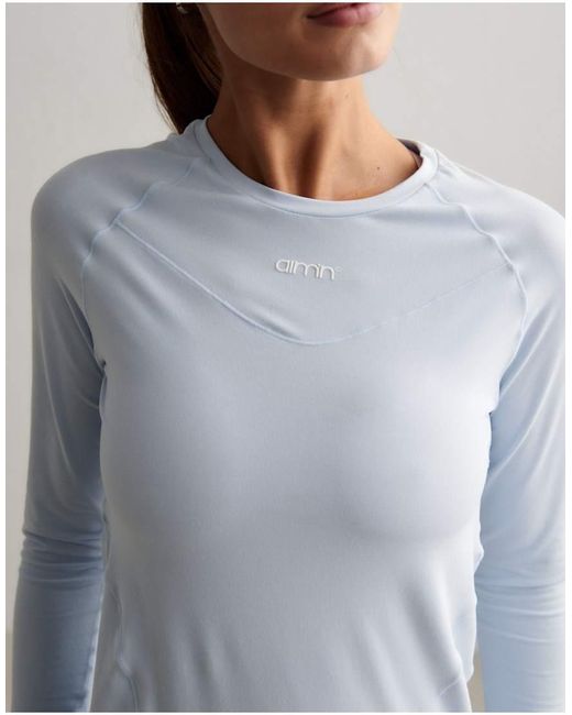 Aim'n White Aura Soft Basic Long Sleeve