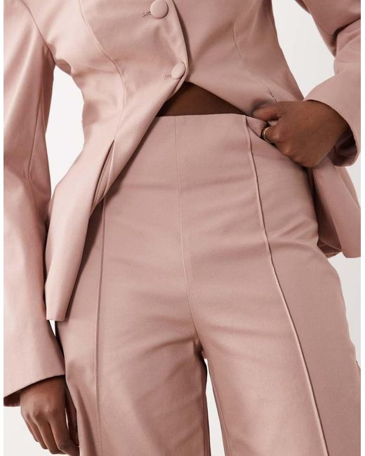 ASOS Pink Wide Leg Pants
