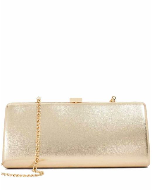 Dune Natural Belinda Clutch Bag