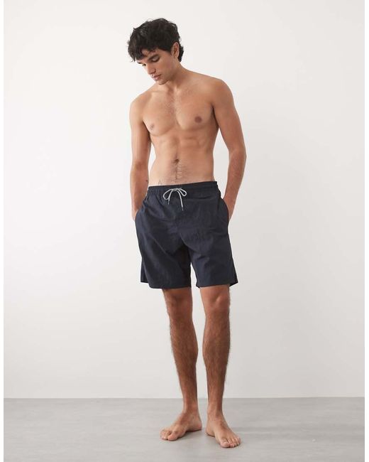 Mango Zwemshort in het Blue voor heren