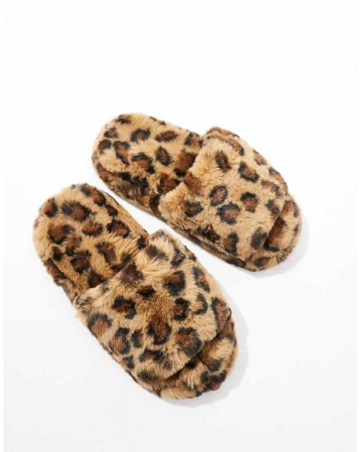 ASOS Brown Zofia Mule Slippers