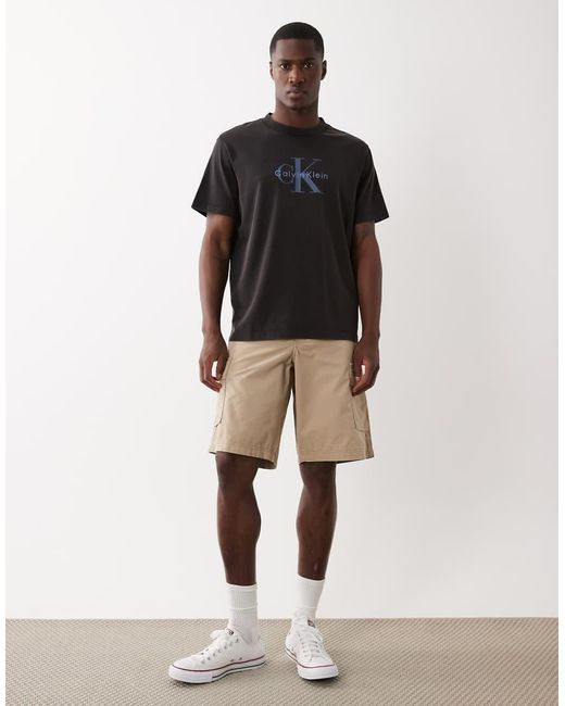 Calvin Klein Black Monologo Graphic T-shirt