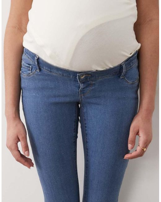 ONLY Blue Push-up Flare Jeans