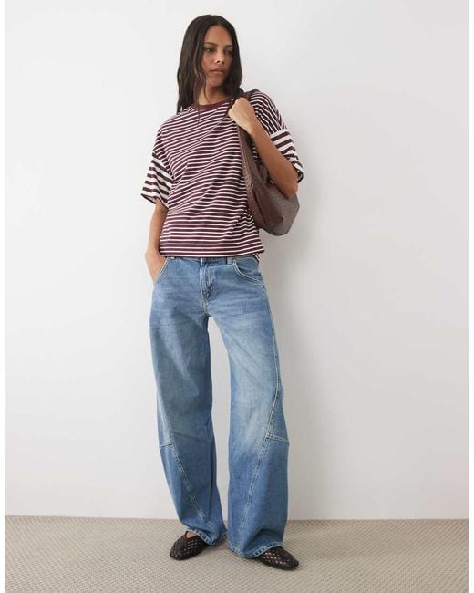 New Look Red Boxy Tee