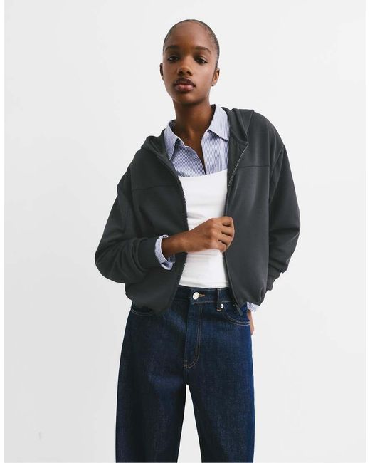 Pull&Bear Blue Balloon Hoodie