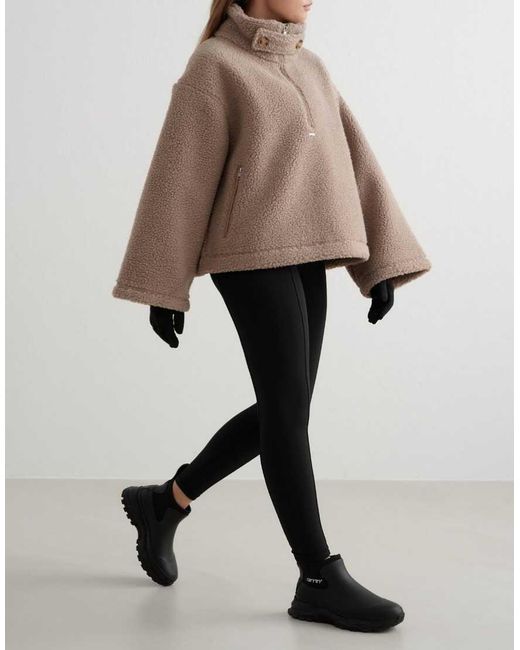 Aim'n Brown Dark Clay Pile Anorak
