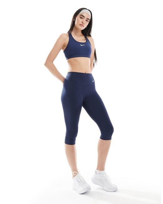 nike training one tights navy