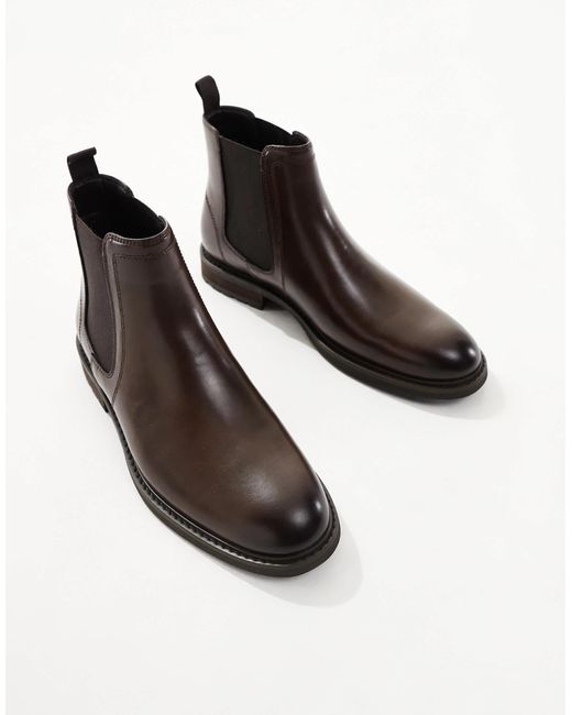 Schuh Blue Declan Cheslea Boots for men