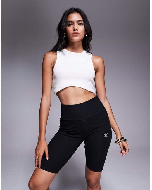 Adidas Originals Black Essentials Legging Shorts