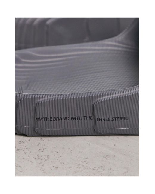 Sandalias Adilette 22 texturizadas Adidas Originals de hombre de color Gray
