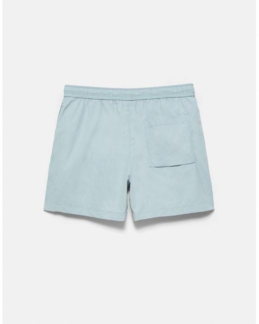 Pull&Bear Black Stwd Board Shorts for men