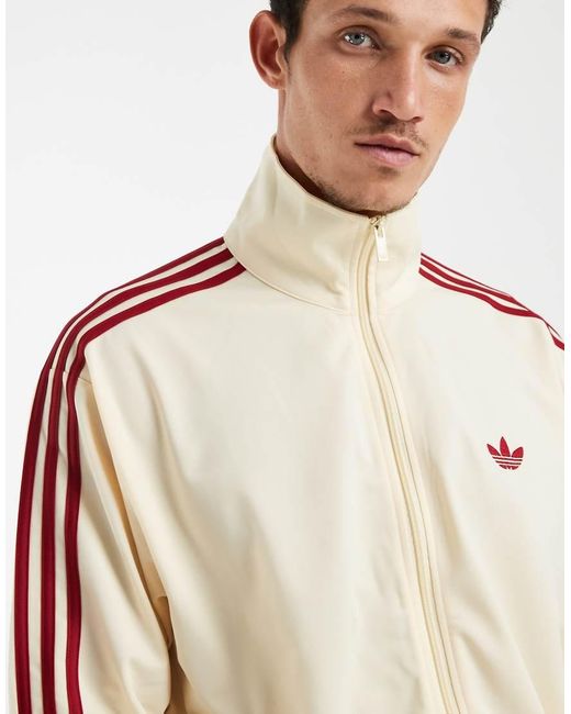 Adidas Originals Natural Firebird Track Top for men