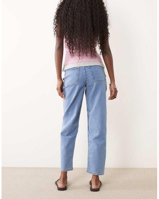 JJ Rebel Blue Kim Mom Fit Jeans