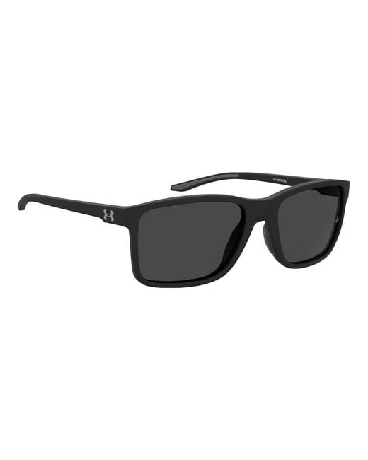 Under Armour Sunglasses Black Under Armour Hustle Xl Rectangular Sunglasses With Lenses