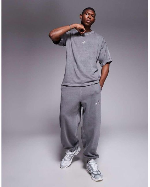 Adidas Originals Gray Adidas Sportswear T-Shirt for men
