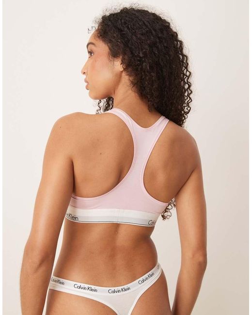 Calvin Klein Modern Cotton in het Brown