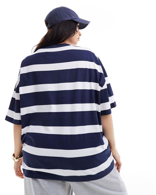 ASOS Blue Asos design curve – lässiges oversize-t-shirt