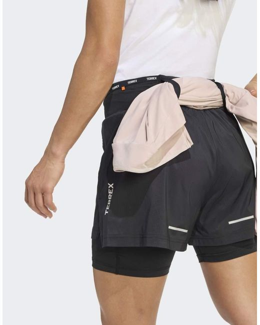 Adidas Originals Blue Terrex Xploric 2In1 Shorts