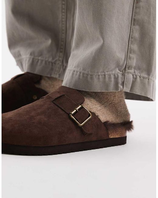 ASOS Gray Mule Loafers for men