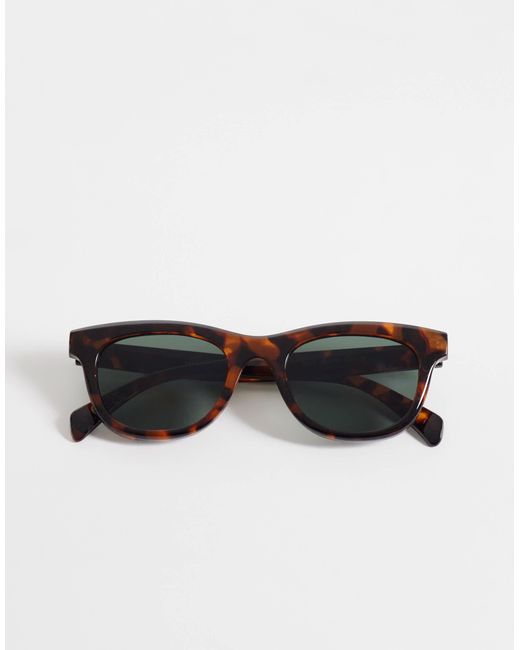 Lunettes rondes Mango en coloris Black
