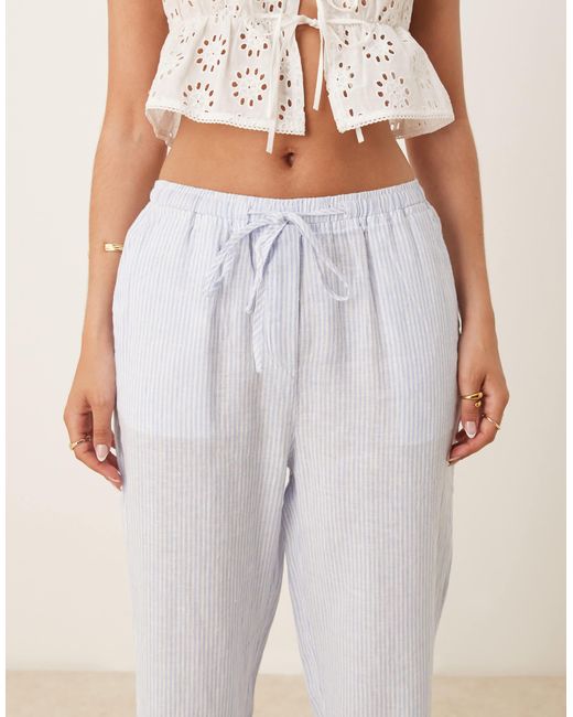 Mango Natural – leinenhose