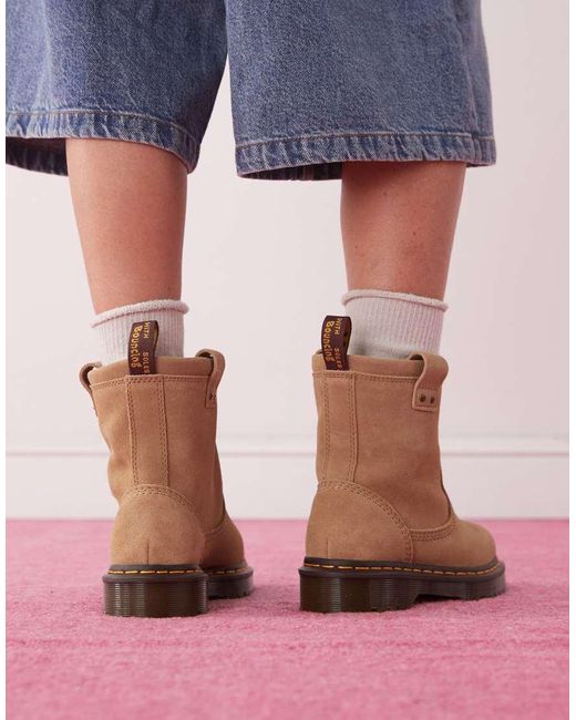 Dr. Martens Pink Anistone Lo Boots