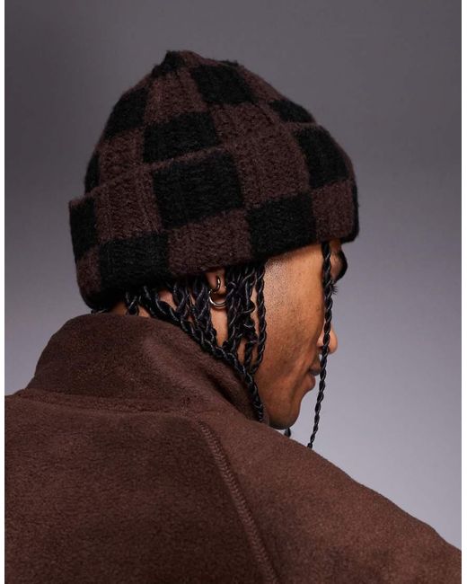 Berretto E Nero di ASOS in Brown da Uomo
