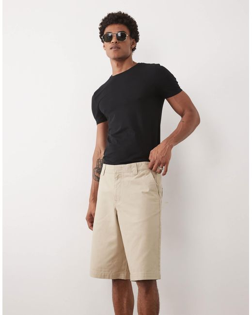 Threadbare Natural baggy Fit Shorts for men