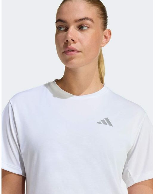 Adidas Originals White Adi365 Running Essentials T-Shirt