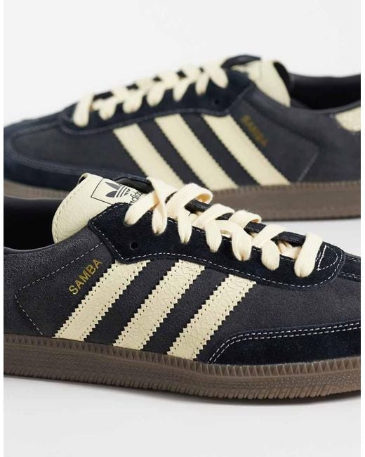 Adidas Originals Black Samba Og Sneakers