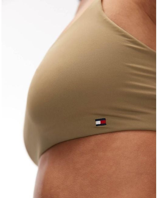 Tommy Hilfiger Brown Microfibre Essentials Bralet